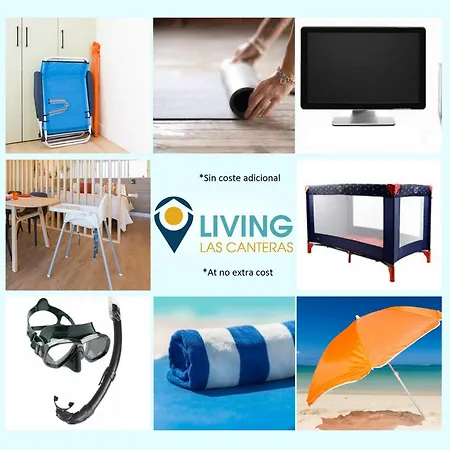 公寓 Living Canteras Homes - Seductive Beachfront *